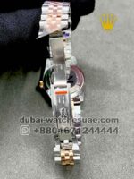 Rolex 31 mm date just two tone Rose gold ,Stonework, Roman Number - Image 4