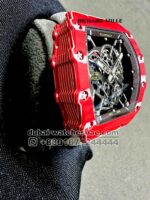 Richard Mille? Rafa? Red RM 35-02 With White Velcro Strap Copy - Image 2