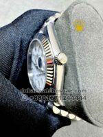 Rolex Date Just 41mm? White Dial Flutted Bezel With Jubilee Bracelet Copy - Image 3