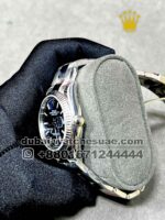 Rolex? 36 mm? Date just Blue dial with silver flutted bezel With Oyster Bracelet - Image 3