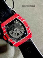 Richard Mille? Rafa? Red RM 35-02 With White Velcro Strap Copy - Image 4