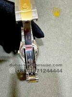 Rolex 36 mm Date Just Golden Dial? With Roman Nemeric Stoned Bezel? Two Tone Oyster? Bracelet Copy - Image 4