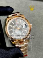 Rolex Oyster Sky-Dweller Steel  Dial 42 mm Rose gold