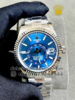 ROLEX SKY-DWELLER Oyster, Blue Dial 42 mm, Oyster Steel