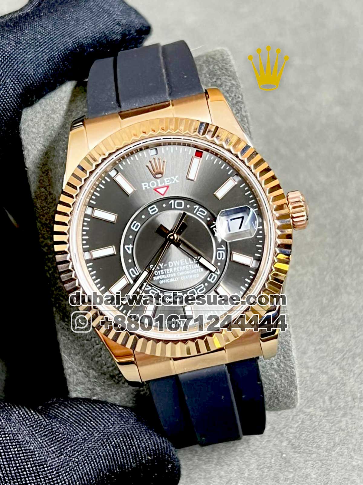 137.1.jpg Rolex SKY-DWELLER Oyster, Gray Dial - Image 1