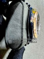 Rolex Date Just 41mm? Chocolate? Dial Flutted Bezel With Two Tone? Jubilee Bracelet Copy - Image 2