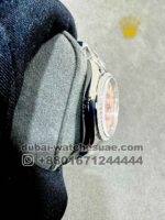 Rolex 36 mm Date Pink Dial? With Roman Nemeric Stoned Bezel? ?Oyster? Bracelet Copy - Image 2