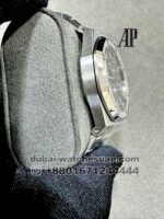 Audemars Piguet Royal Oak? 37 MM Gray? Dial With Stoned Bezel Stainless Steel Copy - Image 2