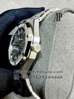Audemars Piguet Royal Oak? 37 MM Gray? Dial With Stoned Bezel Stainless Steel Copy - Image 3