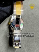 Ladies Rolex 36 mm date just  Gold dial Gold Flutted Bezel With Two Tone Oyester Bracelet - Image 4