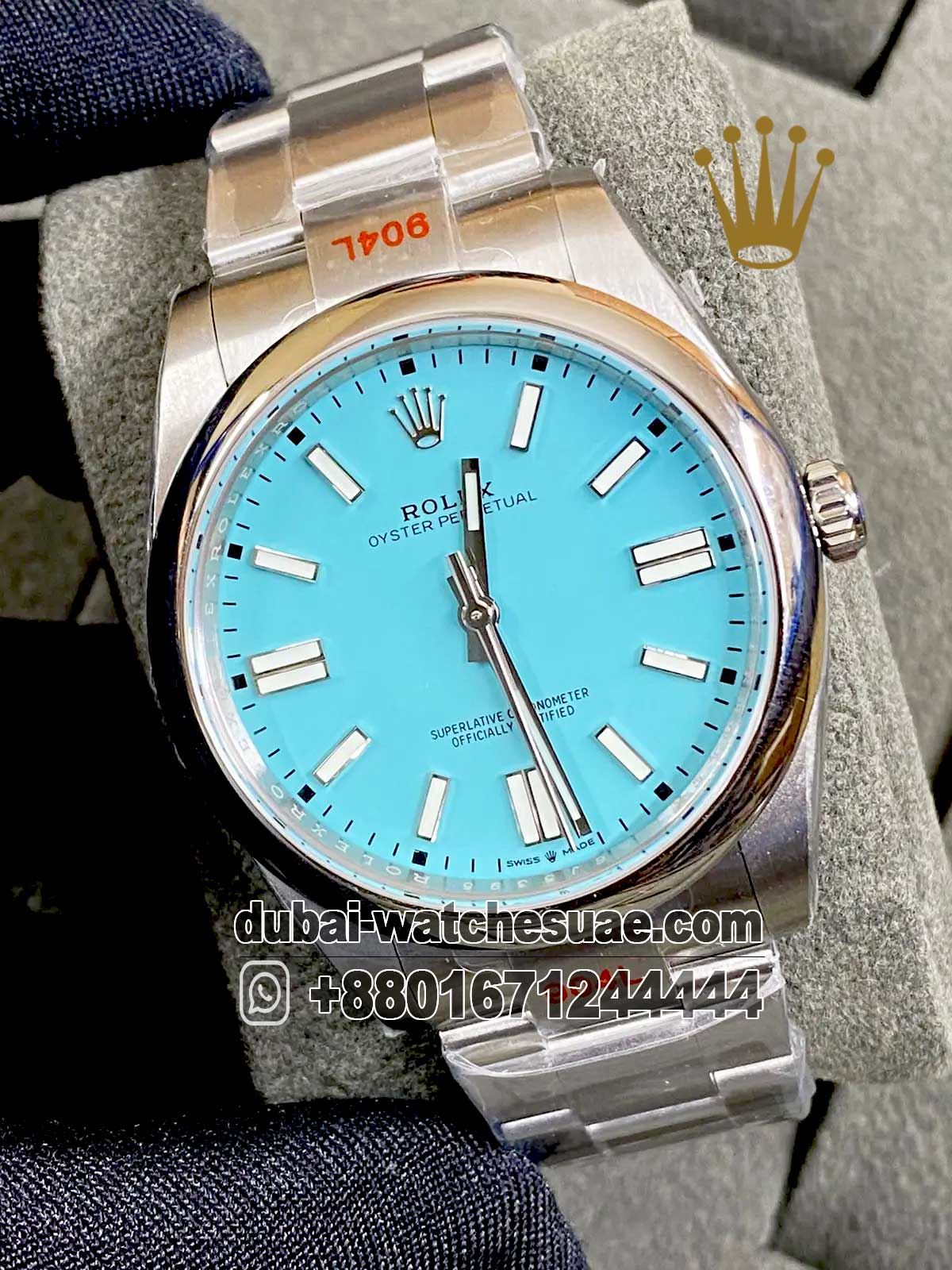 149.1.jpg The Rolex Oyster Perpetual 41 mm Tiffany Blue - Image 1