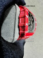 Richard Mille? Rafa? Red RM 35-02 With Red Rubber Strap Copy - Image 2