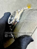Rolex 36 mm Date Black Dial With Jubilee? Bracelet Copy - Image 3
