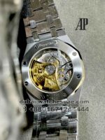Audemars Piguet Royal Oak? 37 MM White? ?Dial With Stoned Bezel Stainless Steel Copy - Image 5