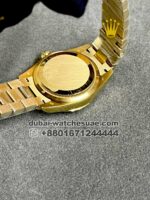 Ladies Rolex 31mm Date Just Gold Olive: - Image 5