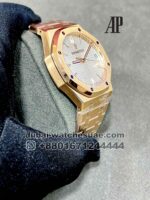 AUDEMARS PIGUET ROYAL OAK Rose Gold White Dial Mens Watch Ref:15500 White Dial With Rose Gold Bezel And Bracelet - Image 2