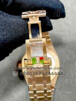 AUDEMARS PIGUET ROYAL OAK Rose Gold White Dial Mens Watch Ref:15500 White Dial With Rose Gold Bezel And Bracelet - Image 4