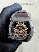 Richard Mille?RM 47 Tourbillon With Black Rubber Strap  Copy
