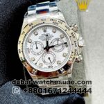 Rolex Daytona 40 mm White Dial Stonned Numeric With Oyster Bracelet? Copy