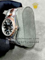 Rolex? 36 mm? ?Date just Gray?Dial with golden flutted bezel Two Tone Oyester Bracelet - Image 3