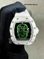 Richard Mille RM52 Skull Tourbillon Green Copy