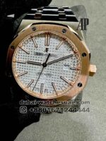 Audemars Piguet Royal Oak? 41 MM White Dial With Two tone Bracelet Copy