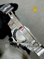 Rolex Daytona 40 mm Ice Blue Dial Stonned Numeric and Stonned Bezel With Oyster Bracelet Copy - Image 5