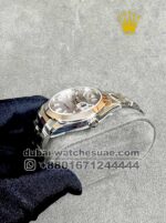 Rolex date just 41 mm Silver dial Stainless steel - Image 2