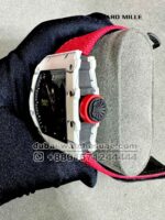 Richard Mille? Rafa RM 35-01 Tourbillon Super Slim With Red Fabric Strap Copy - Image 3