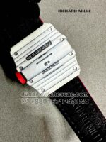 Richard Mille? Rafa RM 35-01 Tourbillon Super Slim With Red Fabric Strap Copy - Image 4