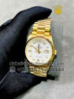 Rolex day date 36mm yellow gold White Dial