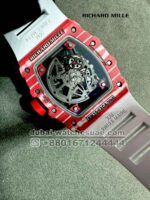 Richard Mille? Rafa RM 35-01 Tourbillon Super Slim With White Rubber Strap Copy - Image 4