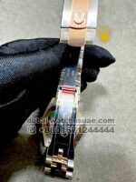 Rolex Date Just 41mm? Gray Dial Flutted Bezel With Two Tone Jubilee? Bracelet Copy - Image 4