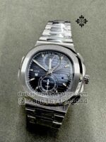 Patek Philippe Nautilus Travel Time Chronograph?Blue Dial Copy