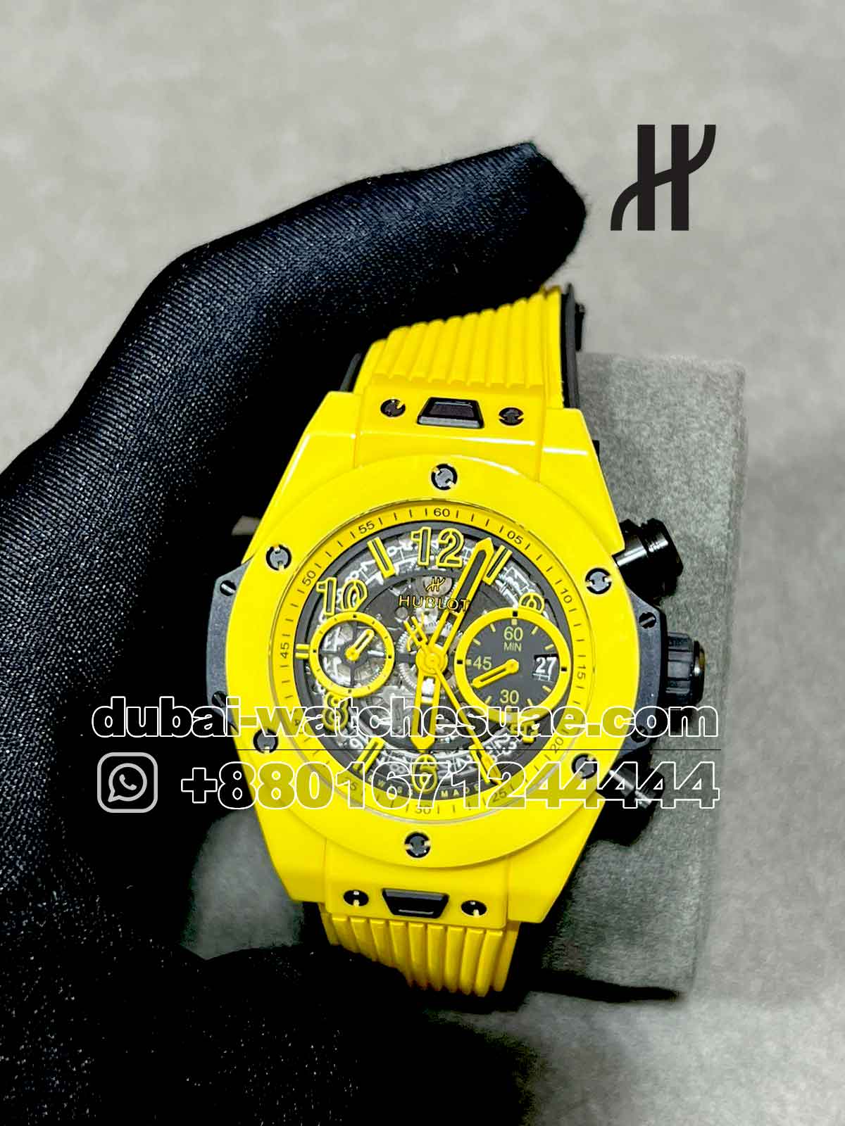 2-a-10.jpg Hublot Big Bang 42 mm Yellow Ref:441.CY.471Y.RX - Image 1