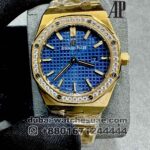 Audemars Piguet Royal Oak 33 mm Blue? Dial With Golden Bracelet Copy