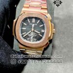 Patek Philippe 5980/1R Nautilus Rose Gold?With Black Dial Superclone