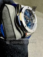 Hublot Classic Fusion Chronograph Blue With Rubber Strap Copy - Image 2