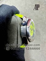 Audemars Piguet Royal Oak Offshore Diver 41 mm Lemon Green Dial With Rubber Strap Copy - Image 2