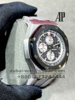 Audemars Piguet Royal Oak Offshore  Gray Dial White Sub Dial Black Bezel Gray Rubber strap - Image 4