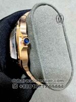 Cartier De Santos White? Dial? With Rose Gold? Bracelet Copy - Image 3