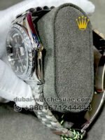 Rolex 40 mm Day date , Black Dial ,Stoned Bezel ,President Bracelet - Image 3