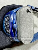 Franck Muller Yachting Blue With Blue Rubber Strap Copy - Image 3