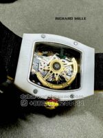 Richard Mille RM 88 Smiley With Yellow Fabric Strap Copy - Image 4