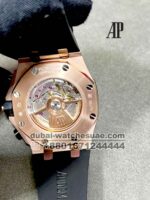 Audemars Piguet Royal Oak Offshore Chronograph selfwinding? 26238OK.OO.A002CA.01 Gray Dial Black Bezel Rose Gold Case With Black Rubber Strap - Image 4