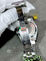 Rolex 40 mm Day date , Black Dial ,Stoned Bezel ,President Bracelet - Image 4