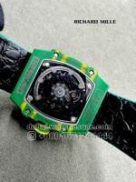 Richard Mille RM 67-02 Green With Green Fabric Strap Copy - Image 3