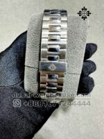 Patek Philippe Nautilus 5711 Steel with custom Black Dial Blue Zircon? Bezel Copy - Image 4