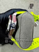 Audemars Piguet Royal Oak Offshore Diver 41 mm Lemon Green Dial With Rubber Strap Copy - Image 4