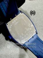 Franck Muller Yachting Blue With Blue Rubber Strap Copy - Image 4